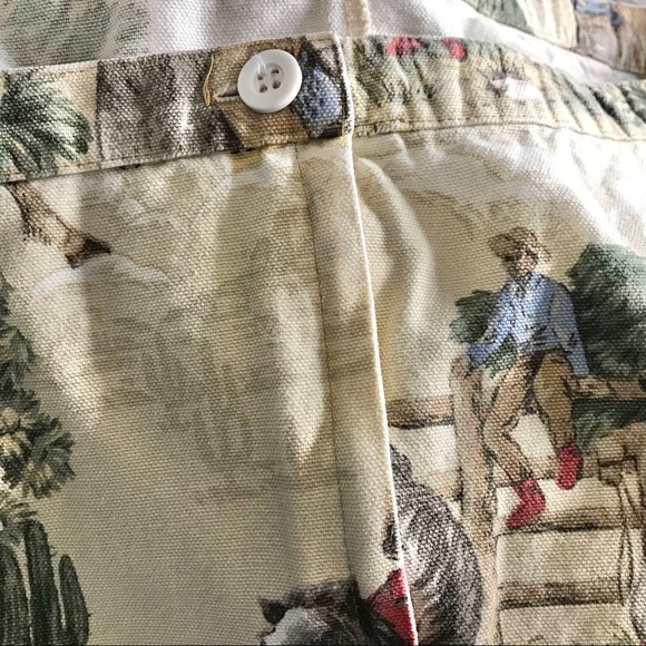 Vintage ROUGHRIDER Capri Pants Cowboy Ranch Cactus - Picture 5 of 11